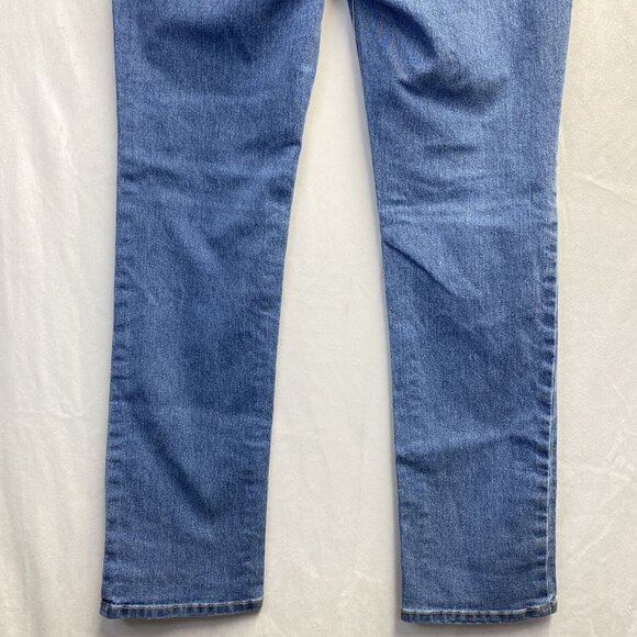 Place Skinny Etroite Adjustable Waist Jeans Girls Sz 18 Light Blue Mid-Rise Used - Picture 10 of 13